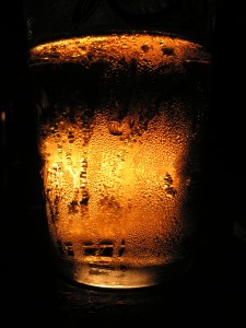 Ett glas öl, foto Per Hedegård